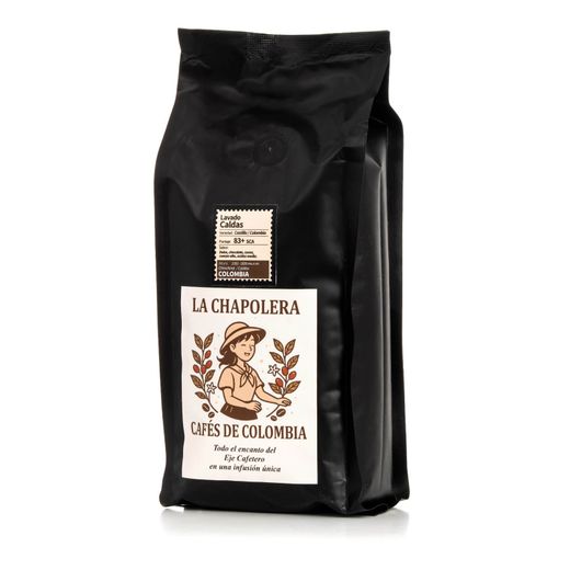 Café tostado en grano La Chapolera 500g