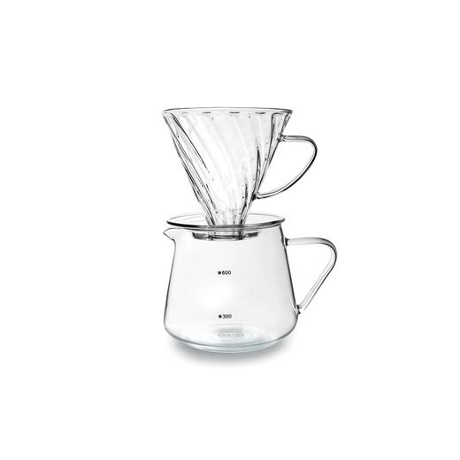 Cafetera de goteo slow coffee (hervidor+tolva)